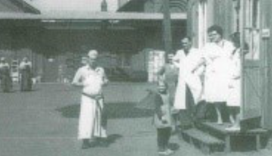 Mitarbeiter des alten Schlachthofs